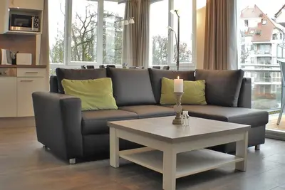 Image de Appartement de haute qualité avec cheminée à quelques mètres de la plage