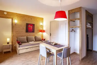 Hameau 6 002 - Spa & Piscine studio 4 pers.
