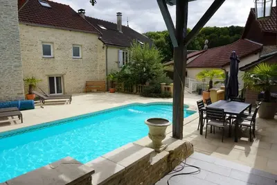 Image de Gîte avec piscine privé et sauna