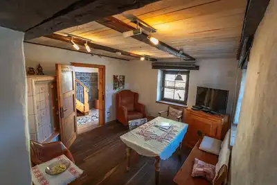 Image de romant. Maison, près d'Augsbourg, 2 chambres, grand jardin, 5 pers.