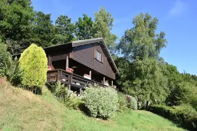 Image de Chalet scandinave, ambiance chaleureuse, pour ceux qui aiment la nature