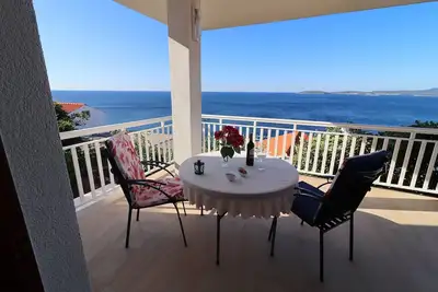 Image de Seaside Apartments Hrka���� - Appartement 1 chambre avec terrasse et vue sur la mer 1