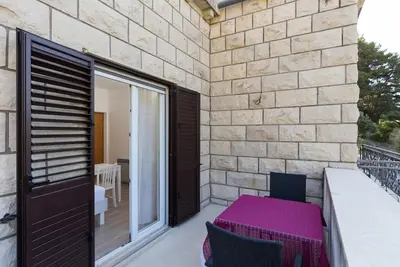 Image de Chambres Villa Bašica - Chambre Double Premium avec Balcon et Vue sur la Mer (Soba 4)