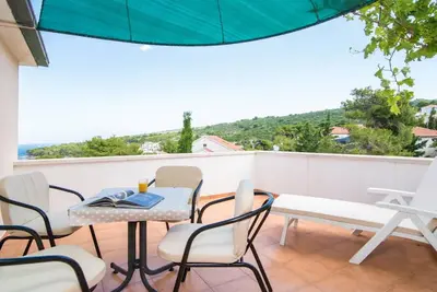 Apartments Ana & Bogdan - Appartement 1 chambre avec balcon et vue sur la mer (A2) (St)