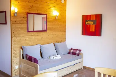Hameau 5 106b - Spa & Piscine studio 4 pers.