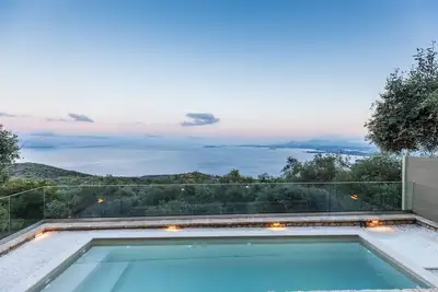 Image de Villa Lunaria - À couper le souffle d'une villa de luxe à Spartilas, Corfou