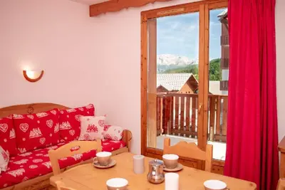 Image de Studio 4 Pers avec Balcon et Local Ski à Puy-Saint-Vincent