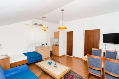 Apartments Peco - Appartement 1 chambre avec patio et vue latérale sur la mer
