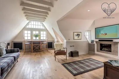 Magnifique penthouse, vue imprenable, château à 2 minutes