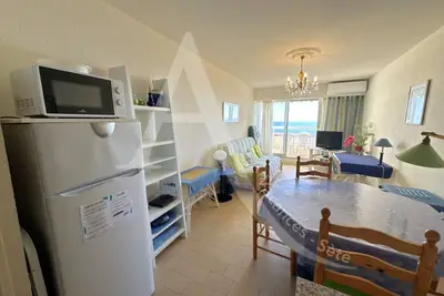 Image de T2 Front De Mer, Pkg Prive, Wi-Fi, Acces Direct Plage
