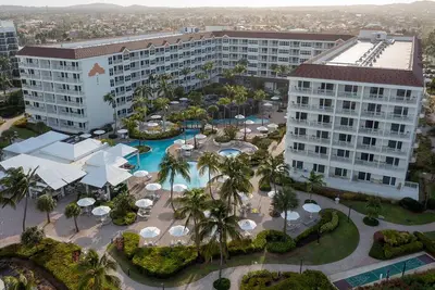 Image de Marriott Aruba Ocean Club, deux chambres. Arrivées le dimanche! Cliquez pour réserver!