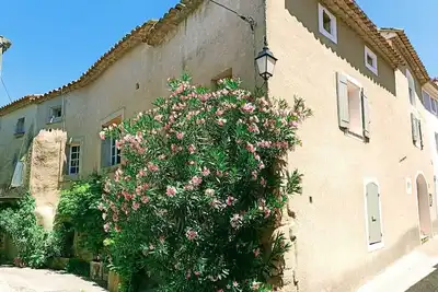 Image de Maison de village sur le toit de style provençal