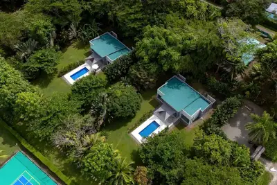 Image de Lilan Nature, maison moderne n ° 2 avec piscine privée, climatisation et Internet