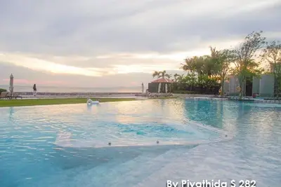 Image de Véranda Pattaya282 - Vue sur le ciel, la mer et les montagnes, Plage privée -Tv4k Netflix