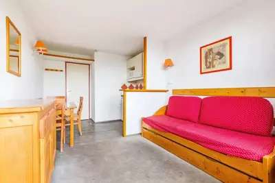 Image de Appartement vue montagne 2 pièces + coin cabine 6 personnes - Confort