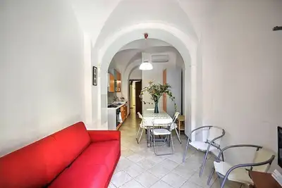 Image de Casa Sabbiolina B: Un appartement confortable situé à une courte distance de la plage.