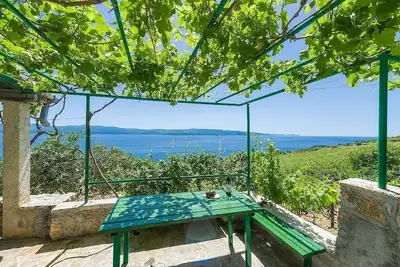 Image de Maison de vacances dans Murvica avec vue mer, terrasse, Climatisation, Wifi (146-6)