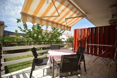 Image de Appartement dans Cres avec Balcon, Climatisation, Wifi, Machine à laver (4249-2)