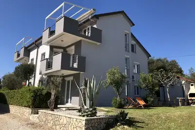 Image de Appartement dans Sukošan avec vue mer, terrasse, Climatisation, Wifi (3495-5)