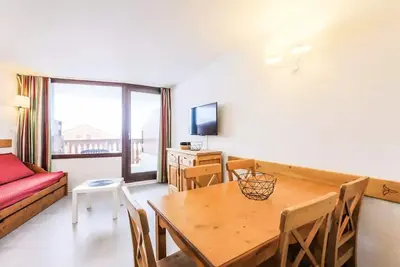 Image de Appartement pied de piste vue montagne 2 pièces + coin cabine 6 personnes - Sélection