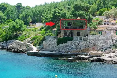 Image de Appartement dans Karbuni avec vue mer, Balcon, Climatisation, Wifi (217-1)
