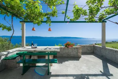 Image de Appartement dans Murvica avec vue mer, terrasse, Climatisation, Wifi (146-5)