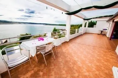 Image de Appartement Ă Seline avec vue sur la mer, terrasse, climatisation, Wi-Fi (4209-3)