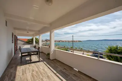Image de Appartement dans Bibinje avec vue mer, terrasse, Climatisation, Wifi (868-3)
