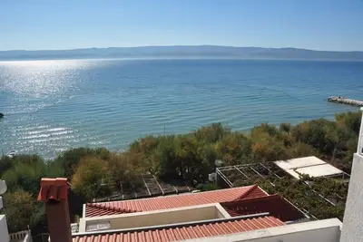 Image de Appartement Studio dans Duće avec vue mer, Balcon, Climatisation, Wifi (3425-8)