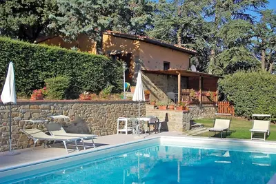 Image de Maison de vacances à Cortone avec 1 chambres à coucher, 4 couchages