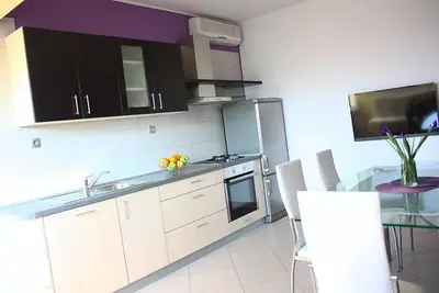 Appartement dans Grebaštica avec vue mer, terrasse, Climatisation, Wifi (886-2)