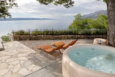 Image de Appartement dans Brela avec vue mer, Balcon, Climatisation, Wifi (3524-5)