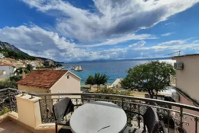 Appartement dans Podgora avec vue mer, terrasse, Climatisation, Wifi (3812-5)