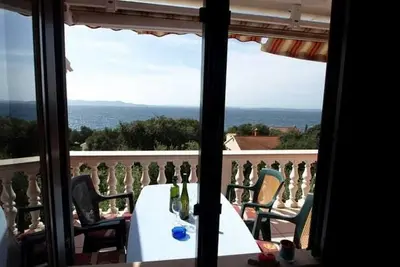 Image de Appartement dans Kožino avec vue mer, Balcon, Climatisation, Wifi (4262-1)