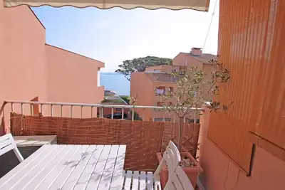 Image de Studio 2/4 personnes - Vue mer - Climatisation - WiFi - Centre ville et plage - Sainte-Maxime