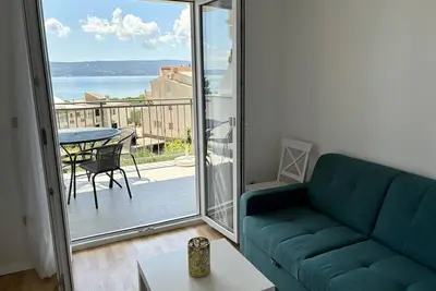 Image de Appartement dans Duće avec vue mer, Balcon, Climatisation, Wifi (4174-8)