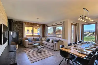 Image de Appartement 10 Personnes Dans Chalet Sur Les Pistes