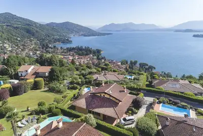 Image de vacances vacances villa casa Location Italie, Lac Majeur, secteur de lac, villa de vacances de maison de vacances à louer casa