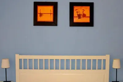 Image de Appartement bleu à usage touristique - Près du métro à cinq minutes du Vatican