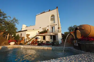 Image de villa Sorrento, Côte Amalfi location de villa, location villa côte amalfitaine, villa avec piscine à louer Amalfi