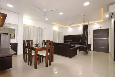 Image de Bel appartement de 3 chambres près de Crystal Mall, Kalawad Road, Rajkot