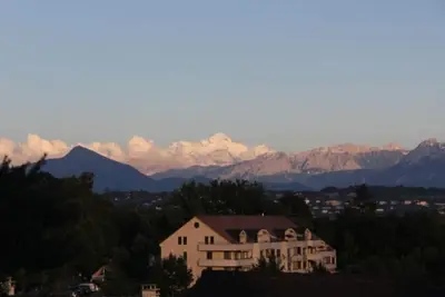 Image de Duplex Avec Jardin et Mt Blanc Voir