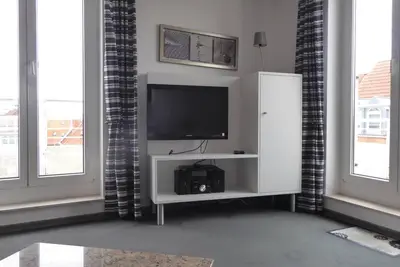 Duhner dune apartment 25, non fumeur, wifi, ascenseur, terrasse sur le toit, proche de la plage