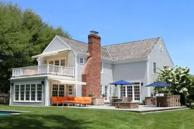 Bridgehampton - marcher jusqu'à la ville