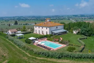 Image de Villa en Toscane, villa Arezzo, la villa italienne,