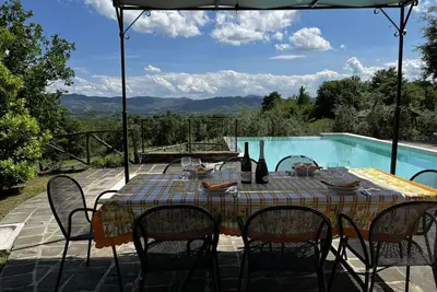 Image de Villa avec piscine privée à la frontière entre l'Ombrie et la Toscane