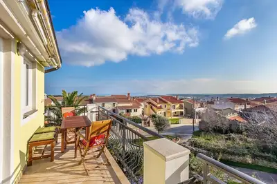 Appartement confortable avec vue sur la mer