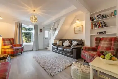 Image de Ce charmant chalet convivial chien est une base confortable pour des vacances ou un court séjour