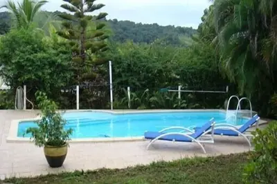 Image de Gite au calme dans site magnifique, en bordure de foret tropicale,