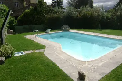 Image de Maison de porche avec piscine privée